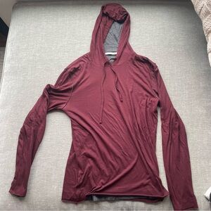 Vince Long Sleeve Double Layer Hoodie Shirt